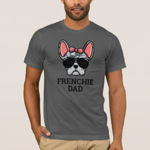 Blauer Merle Französische Bulldogge Frenchie Hund T-Shirt