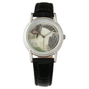 Blauer Merle Rough Collie Geschenke Armbanduhr
