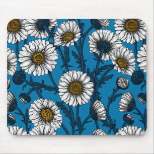 blauer Milchsektor Mousepad