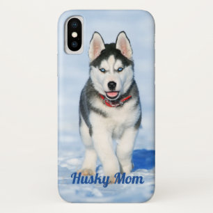 Blauer mit Augen sibirischer Schlittenhund - Case-Mate iPhone Hülle