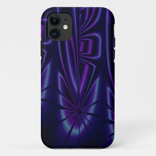 Blauer moderner abstrakter iPhone 5 Kasten 11 Hülle