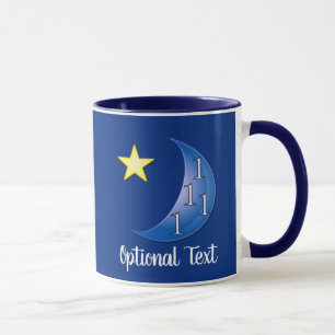 Blauer Mond Anpassbare Tasse