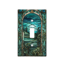 Blauer Mond Single aus festem Glas Toggle
