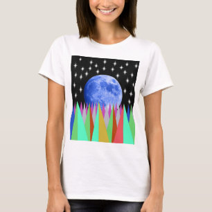 Blauer Mond T-Shirt