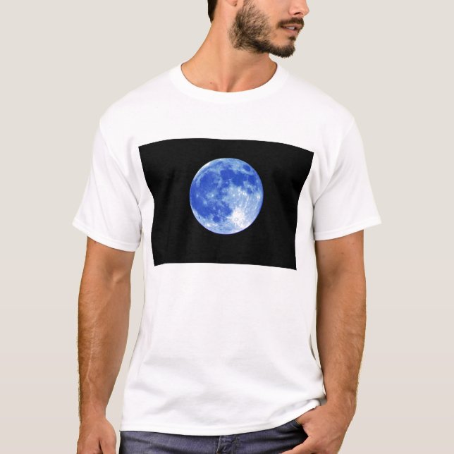 Blauer Mond-T - Shirt (Vorderseite)