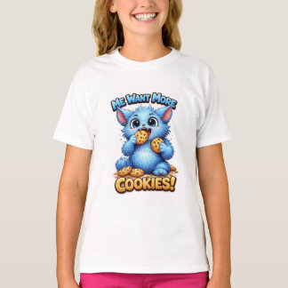 Blauer Monster T-Shirt