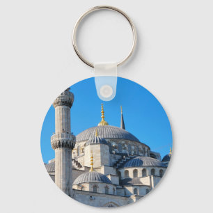 Blauer Moschee-Schlüsselanhänger Schlüsselanhänger
