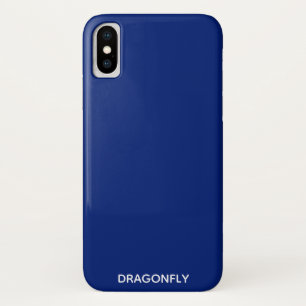 Blauer Name der Libelle Case-Mate iPhone Hülle