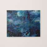 Blauer Nebel Galaxy Wasserfarbe<br><div class="desc">Blau und grün im Weltraum nebel Wasserfarbe.</div>