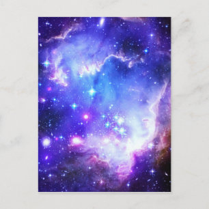 Blauer Nebel Postkarte