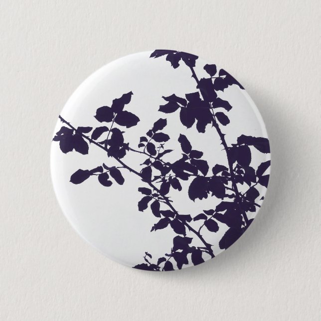 Blauer Niederlassungs-Knopf Button (Vorderseite)