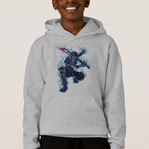 Blauer Ninja Hoodie