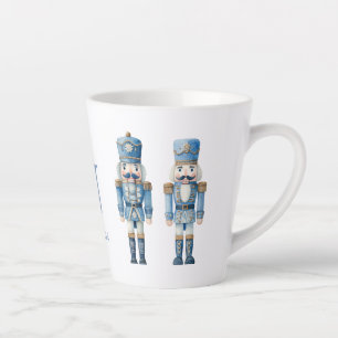 Blauer Nussknacker Weihnachten Milchtasse