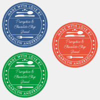 Blauer Orangengrün aus Liebe-Lebensmittelgeschenk