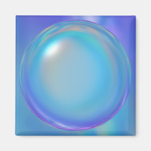 Blauer Orb Magnet
