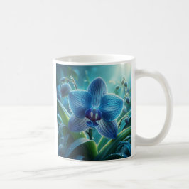 Blauer Orchid Kaffeetasse