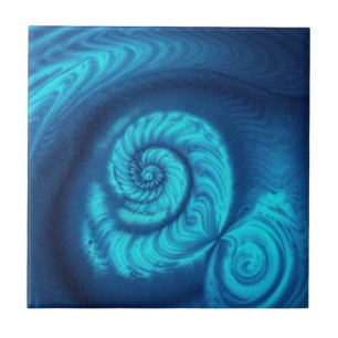 Blauer Ozean Fliese