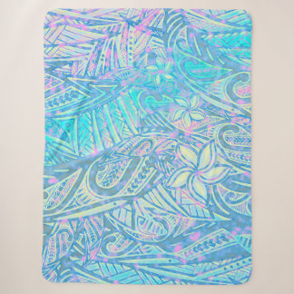 Blauer Ozean - Hawaiisch - Samoan - Polynesischer  Sherpadecke