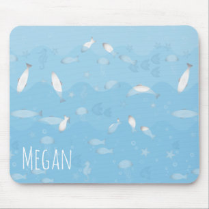 Blauer-Ozean-Mauspad Mousepad