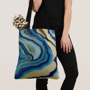 Blauer Ozean Meeresglanz Tasche