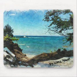 Blauer Ozean Mousepad