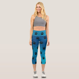 Blauer Paarbruck Capri Leggings