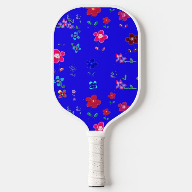 Blauer Paddel Pickleball Schläger (Vorderseite)