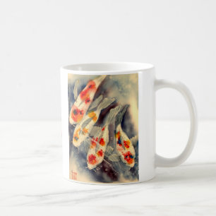 BLAUER PAPAGEI JPEC, KOI JPEC, Kunst von, Judi Kaffeetasse