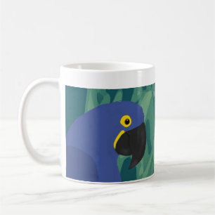 Blauer Papagei-Tasse Kaffeetasse
