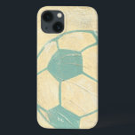 Blauer PastellFußball durch Chariklia Zarris Case-Mate iPhone Hülle<br><div class="desc">Zeigen Sie Ihre Liebe des Lieblingszeitvertreibs der Welten mit diesem großen Druck eines Fußbalballs durch Chariklia Zarris. Das Pastellblau und die Schattierung geben dem Stück das Gefühl der Bewegung, als ob der Ball gerade getreten wurden und er vorbei rollt. Kaufen Sie eine Kopie heute und hängen Sie sie in Ihrem...</div>