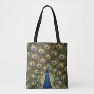 Blauer Pfau Tasche
