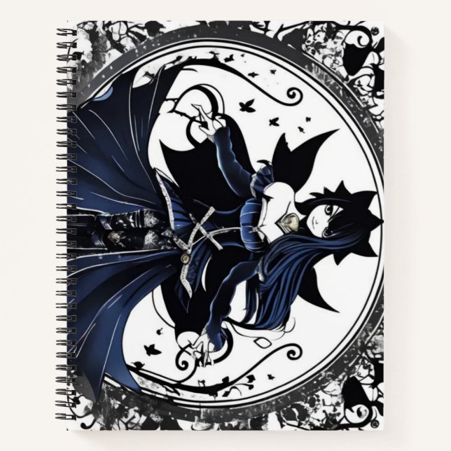 Blauer Phantom Notizbuch (Vorderseite)