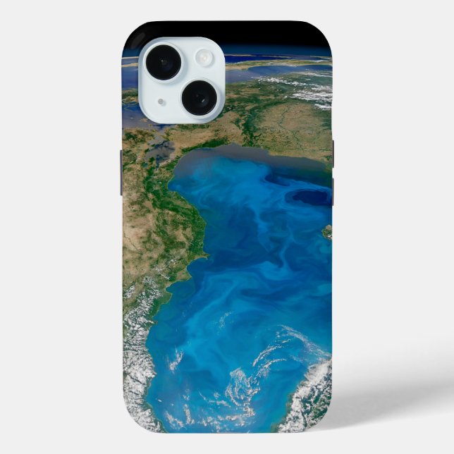 Blauer Phytoplankton blühen im Schwarzen Meer Case-Mate iPhone Hülle (Rückseite)