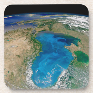 Blauer Phytoplankton blühen im Schwarzen Meer Getränkeuntersetzer