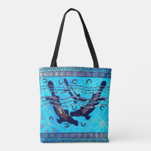 Blauer Platypus Tasche