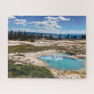 Blauer Pool in Yellowstone