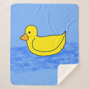 Blauer Popcorn Anime Ente Sherpadecke
