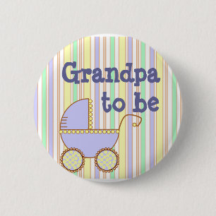 Blauer Pram - "Großvater, zum Button zu sein"