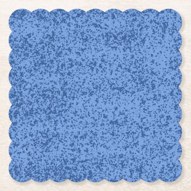 Blauer Punkt Chaos Untersetzer (Vorderseite)