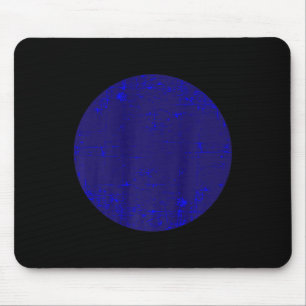 Blauer Punkt in einem roten Staat Nebraska wählen Mousepad