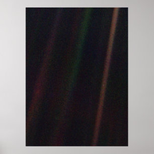 Blauer Punkt Poster