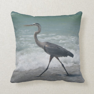 Blauer Reiher Kissen