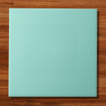 Blauer Robin Egg Blue Solid Color Fliese<br><div class="desc">Blauer Robin Egg Blue Solid Color</div>