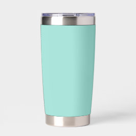 Blauer Robin Egg Blue Solid Color Thermobecher