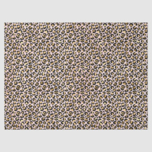 Blauer rosa Goldleoplatt Seidenpapier