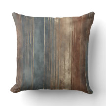 Blauer Rostbeige Streifen