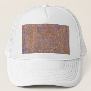 Blauer Rust Truckerkappe