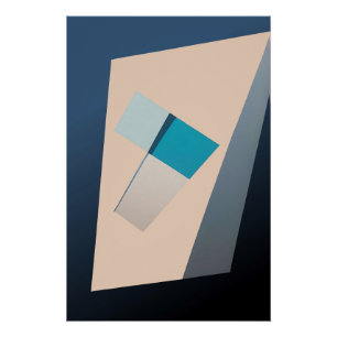 Blauer Saldo Poster