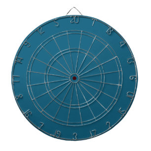 Blauer Saphir (einfarbig) Dartscheibe