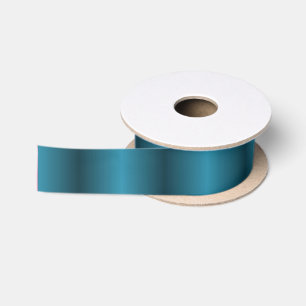 Blauer Satin Satinband